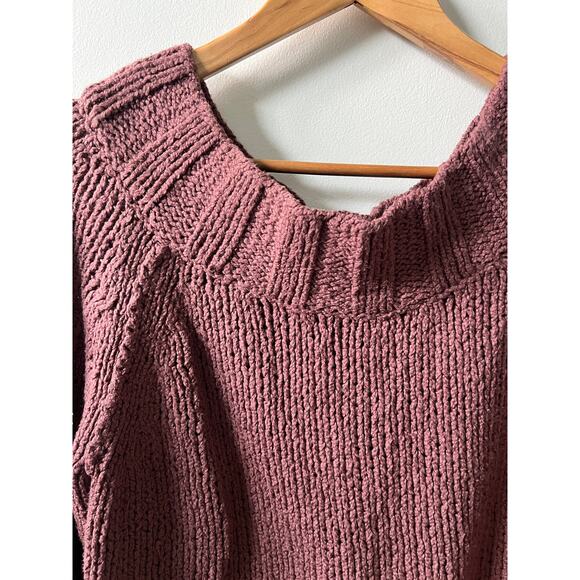 Free People sunday scoop oversized tunic sweater women's size small - Picture 3 of 5